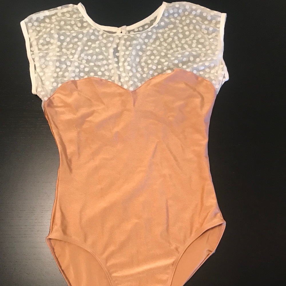 American Apparel Nude Bodysuit